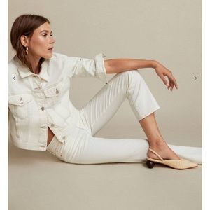 NWT Sling Back Leather Shoes Size 39 8.5 Style Renee